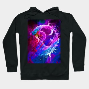 Abstract Moons Hoodie